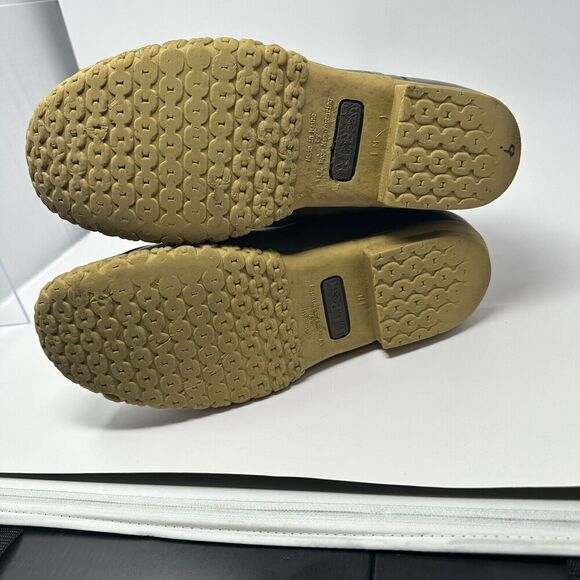 LL Bean The Original Leather 8” brown Duck Boot USA Maine Mens Size US 10 - Picture 8 of 10